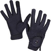Produktbild von QHP Force Reithandschuhe für Kinder Schwarz Größe L