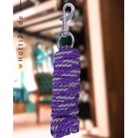 Produktbild von QHP Führstrick Color Passion Flower Lila Bunt