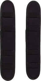 Produktbild von QHP Gamaschen Beinschutz für Pferde aus Polyester Schwarz Größe L (2er Set)