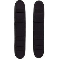 Produktbild von QHP Gamaschen Beinschutz für Pferde aus Polyester Schwarz Größe L (2er Set)