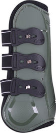 QHP Gamaschen Champion mit Neoprenfutter Steel Blue Pony – Bild 1 von 4
