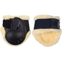 Produktbild von QHP Gamaschen für Ponys in Schwarz aus Polyester