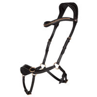 Produktbild von QHP Gebisslose Trense Anatomical aus Leder Schwarz