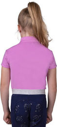 Produktbild von QHP Gwenn Reitshirt für Kinder in Rosa aus Polyester