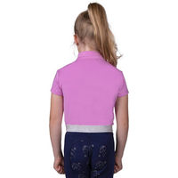 Produktbild von QHP Gwenn Reitshirt für Kinder in Rosa aus Polyester