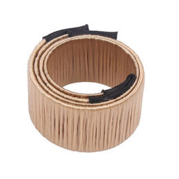 QHP Haarknotenhilfe Easy Dutt-Accessoire für Frauen aus Polyester in Beige – Bild 1 von 2
