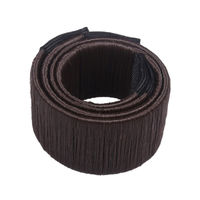 Produktbild von QHP Haarknotenhilfe Easy Dutt-Accessoire für Frauen aus Polyester in Braun