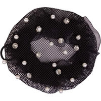 Produktbild von QHP Haarnetz Twinkle Schwarz aus Polyester