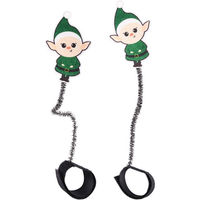 Produktbild von QHP Haarschmuck Christmas Rot aus Polyester und Eisen