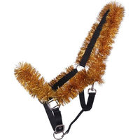 Produktbild von QHP Halfter Weihnachtsgirlande aus Polyester in Gold