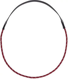 QHP Halsseil aus Leder für Warmblut in Rot – Bild 1 von 3