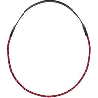 Produktbild von QHP Halsseil aus Leder für Warmblut in Rot