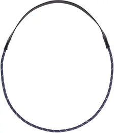 Produktbild von QHP Halsseil Halring aus Leder für Ponys in Navy Blau