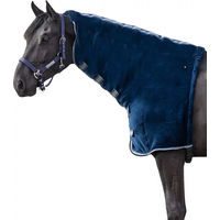 Produktbild von QHP Halsteil Fluff Fleece aus Polyester in Blau Größe S