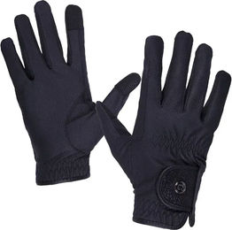 QHP Handschuh Glitz Schwarz XS mit Antirutsch-Funktion und Touchscreen-Kompatibilität – Bild 1 von 4