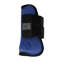 Produktbild von QHP Hartschalen-Gamaschen vorne innen aus Neopren für Shetty in Navy Blau