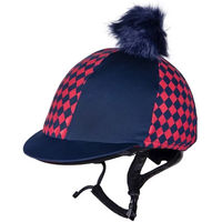 Produktbild von QHP Helmhaube Omaha Überzug für Reithelm aus Polyester Unisex
