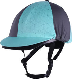 QHP Helmüberzug Eldorado mit Visier passend zur Q-Cross Linie in Blau und Türkis – Bild 1 von 2