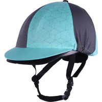Produktbild von QHP Helmüberzug Eldorado mit Visier passend zur Q-Cross Linie in Blau und Türkis