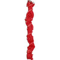 Produktbild von QHP Heunetz aus Nylon in Rot mit 100 cm Durchmesser und 8 cm Maschenweite