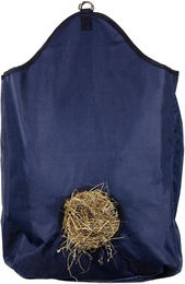 QHP Heunetz Heutasche aus Polyester für Pferde in Schwarz – Bild 1 von 3