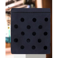 Produktbild von QHP Heunetz Schwarz 70x57cm für Pferde