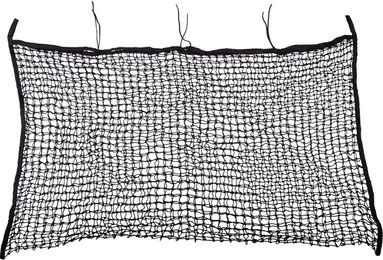 QHP Heunetz Slowfeeder aus Polyester Schwarz XL – Bild 1 von 2