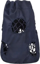 QHP Heusack Multi Heunetz für Pferde aus Polyester in Blau 68L - 68 l – Bild 1 von 2