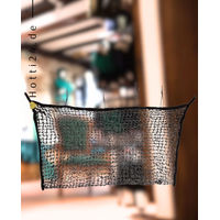 Produktbild von QHP Heutasche Heunetz Schwarz 160x100cm