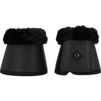 Produktbild von QHP Hufglocken Sensisoft Schwarz aus Polyester Größe M