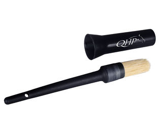 QHP Hufpinsel aus Kunststoff mit Kappe Schwarz – Bild 1 von 2