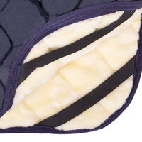 Produktbild von QHP Hundedecke Classy aus Polyester in Blau, 55 cm