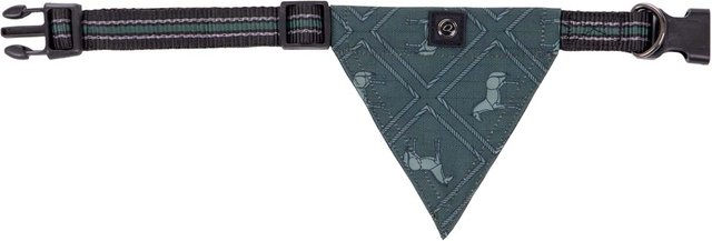 QHP Hundehalsband mit Bandana Collection aus Polyester in Grün Größe XS – Bild 1 von 1