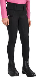 QHP Isalyn Reitleggings Full Grip für Mädchen – Bild 1 von 1