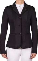 QHP Izebel Turnierjacket für Mädchen in Schwarz aus Polyester – Bild 1 von 2