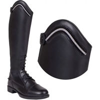 Produktbild von QHP Jaimy Shine Reitstiefel Zubehör für Damen aus Kunstleder