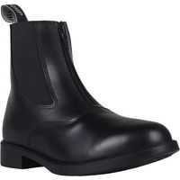 Produktbild von QHP Jodhpur Manilla Reitstiefeletten aus Leder in Schwarz Größe 43