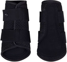 QHP Jorine Gamaschen aus Neopren Schwarz XL – Bild 1 von 3