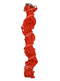 Produktbild von QHP Jumbo Heunetz aus Nylon in Rot mit 8 cm Maschenweite