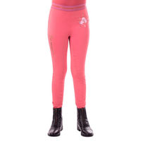 Produktbild von QHP Kinder Reitlegging Yazz Vollbesatz Rosa aus Polyester für ganzjähriges Reiten