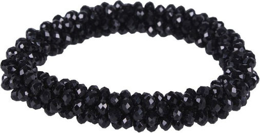 QHP Knotenband Shine Chouchou für Frauen in Blau oder Schwarz – Bild 1 von 4