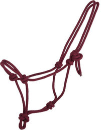 Produktbild von QHP Knotenhalfter Basic Seilhalfter für Warmblut in Grün