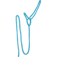 Produktbild von QHP Knotenhalfter Q-essentials aus Polyester für Pferde in Sky Blau Türkis