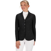 Produktbild von QHP Kynlee Turnierjacke Damen Schwarz Größe 42 aus Polyester für den Sommer