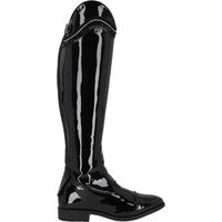 Produktbild von QHP Lamira Lederreitstiefel für Damen in Schwarz Größe 39