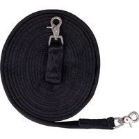 Produktbild von QHP Langzügel für Pferde aus Polyester in Schwarz - 6 m