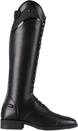 QHP Leder Reitstiefel Hailey Junior Schwarz – Bild 1 von 8
