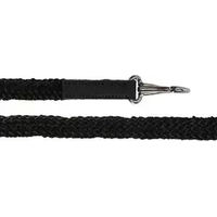 Produktbild von QHP Liberta Pferdezügel aus Seil in Schwarz 3m