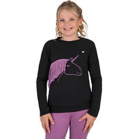 Produktbild von QHP Lize Pullover für Mädchen in Schwarz