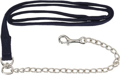 QHP Longierbedarf Silber Blau aus Polyester – Bild 1 von 1
